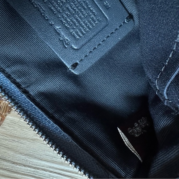 Coach Blue Wristlet with Cinderella Design - Picture 6 of 7